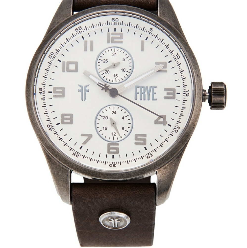 Frye 37FR00001-01 White & Brown Watch - Picture 2 of 7